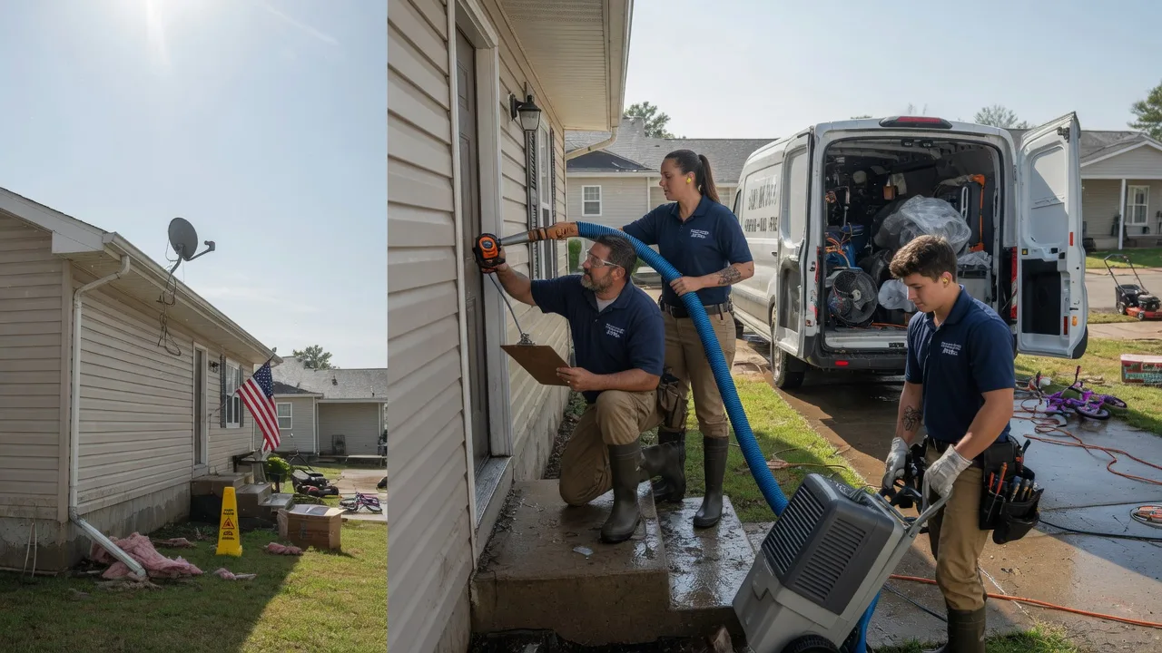 Ceiling Water Damage Restoration in Charlotte, NC near me